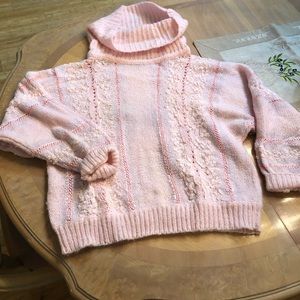 Vintage Le Chois Pink Turtleneck